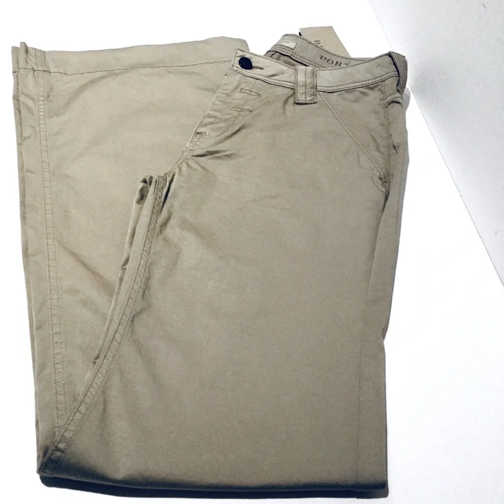 BURBERRY BRIT PORTLAND PALE SISAL COLOR PANTS. - Picture 3 of 6